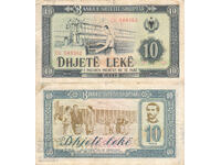 tino37 - ALBANIA - 10 LEK - 1964