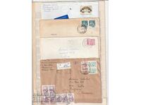 Φινλανδία, Ρουμανία, Ανατολική Γερμανία, Ουκρανία - Ταξιδεμένα γραμματόσημα 4 τμχ