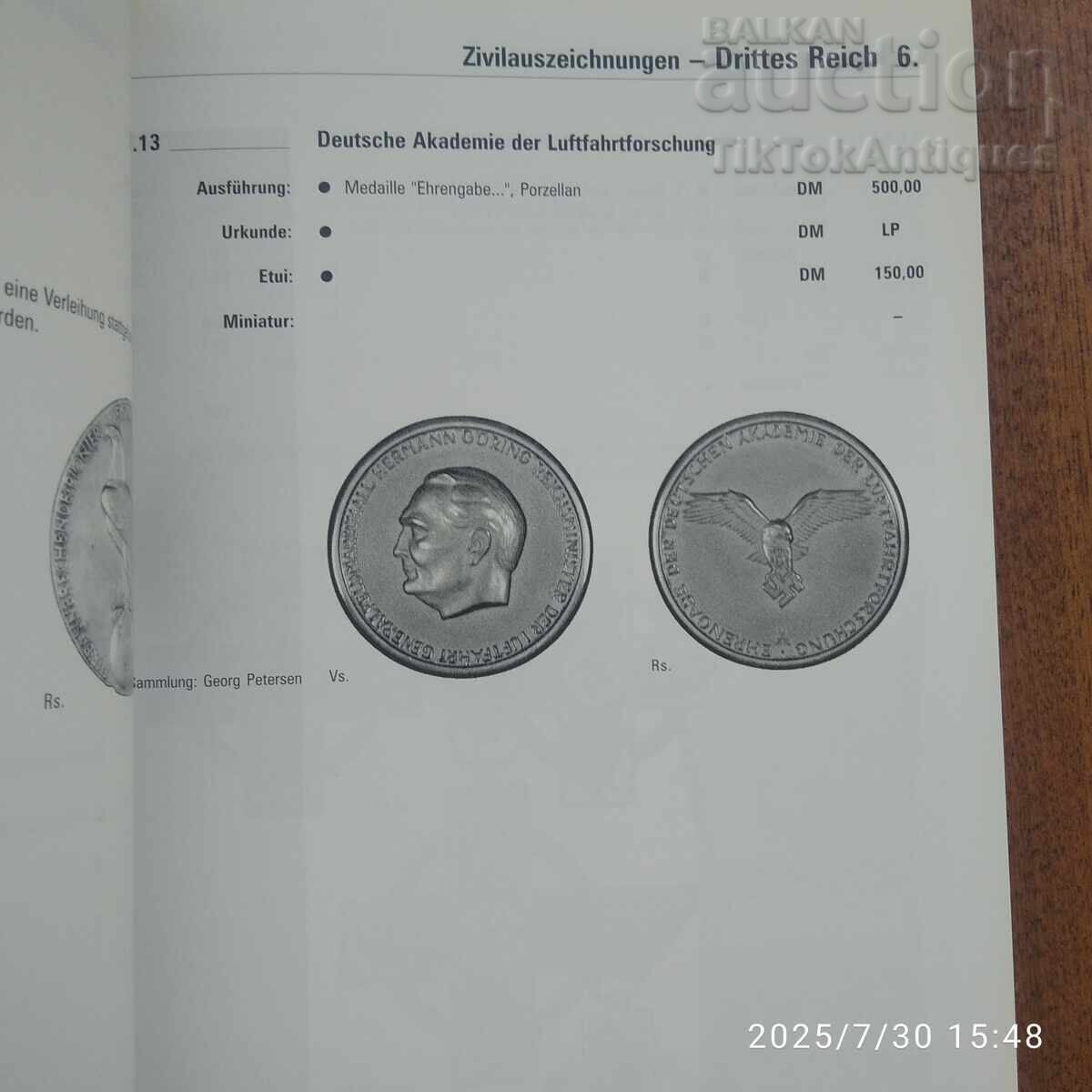 Catalog de Ordinele Germaniei cu preț € 50.00 | 97.79 BGN