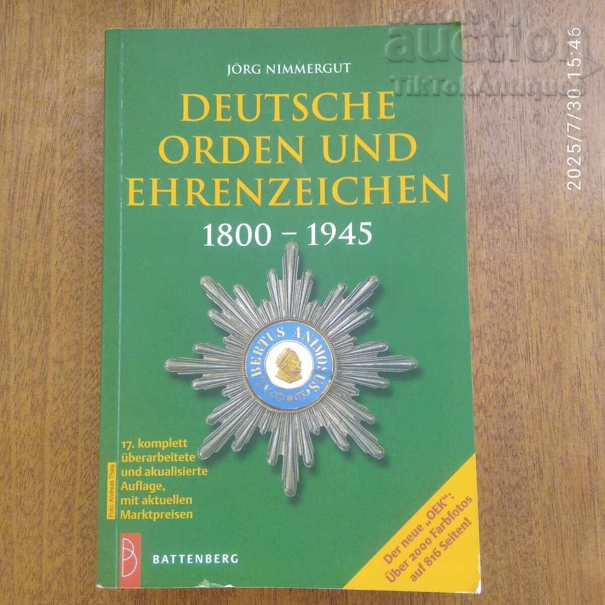 Carte despre ordinele Germaniei