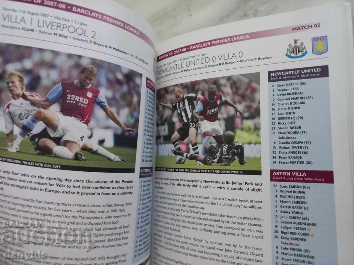 Football - Aston Villa - Annual 2008-09 - 6 Football - Aston Villa - Annual 2008-09 - 6