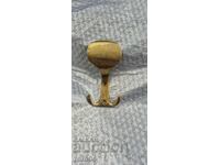 CUȘETĂ - MASIV - BRONZ / ALAMĂ - TEXT