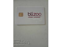 Blizoo fiber power plastic card