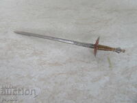 OLD MINI SPANISH RAPIER "TOLEDO" - length 8.8 cm