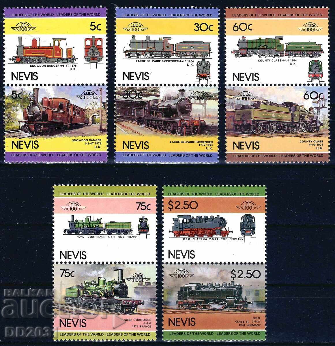 Νέβις Leaders of the World - παρτίδα MNH