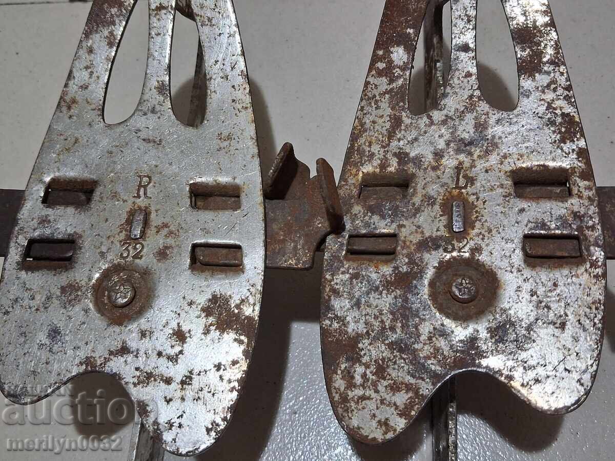 German Ice Skates 1930s - 5 German Ice Skates 1930s - 5