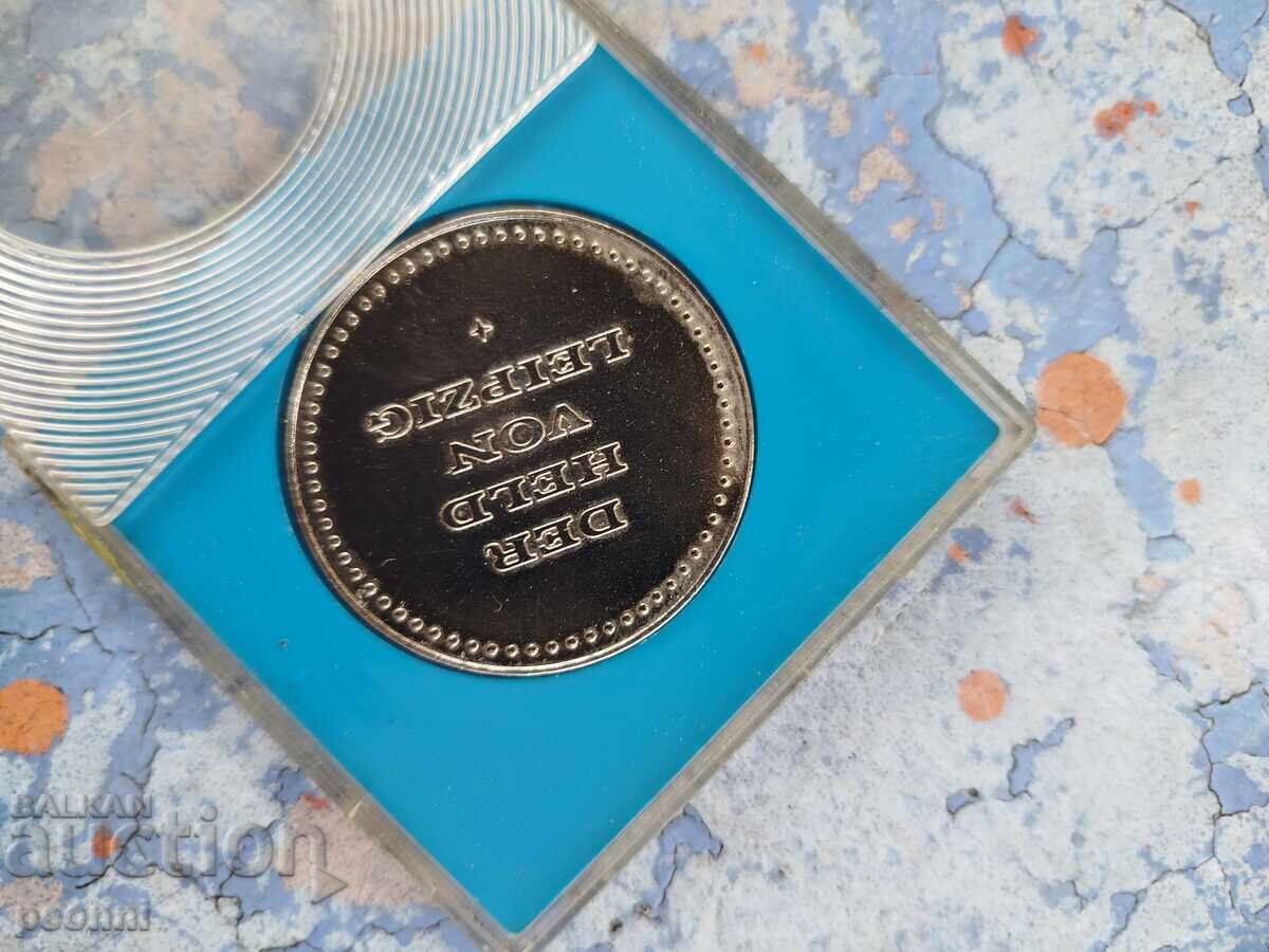 Δημοπρασία Πλακέτα, μετάλλιο Γεώργι Δημητρόφ - ήρωας της Λειψίας