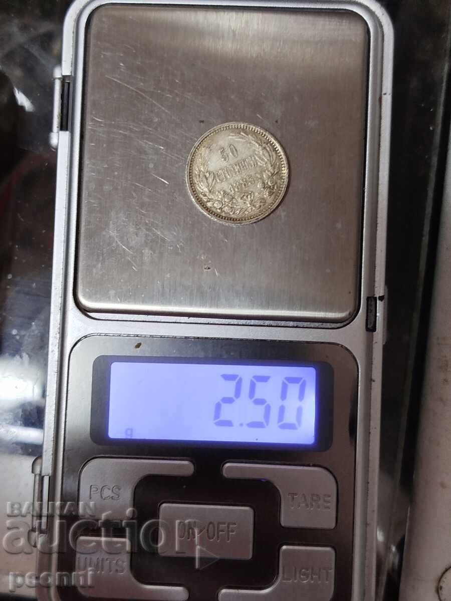 50 de cenți 1883 - 7