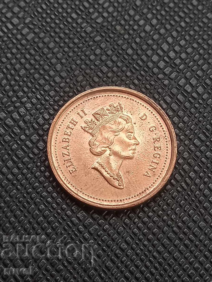 Канада 1 цент 1998 г. с цена 0.25 лв. | € 0.13 Канада 1 цент 1998 г. с цена 0.25 лв. | € 0.13