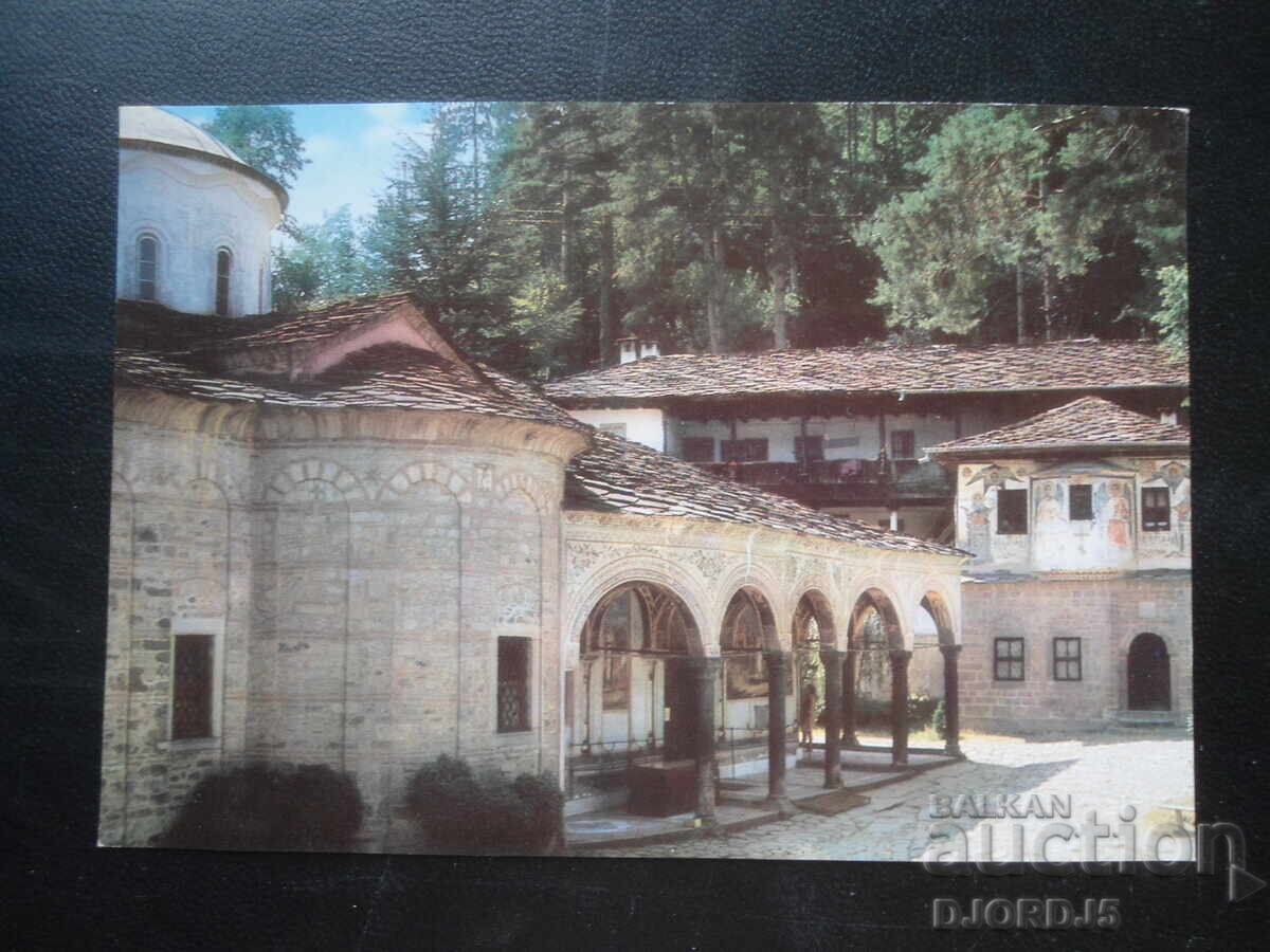 Троянският манастир, Стара картичка Троянският манастир, Стара картичка