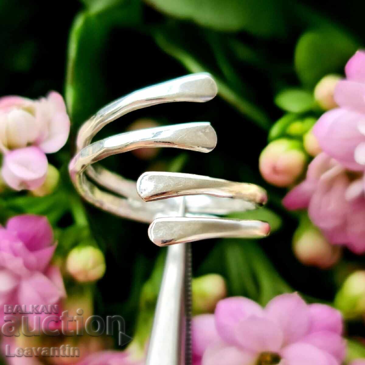 Adjustable Silver Ring