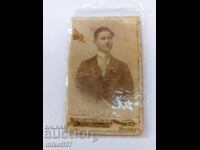 Снимка картон фотография Димитър Попов Ямбол