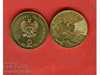 POLAND 2 Zloty KNIGHTS CRUNWALL 1410 issue 2010 UNC