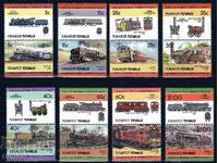 Tuvalu/Funafuti/1984 - Locomotives 2 Leaders of the World MNH