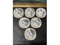 Porțelan fin - 6 seturi triplu