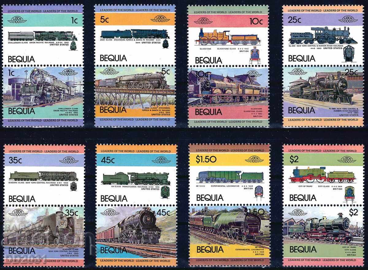 Σεντ Βίνσεντ και Γρεναδίνες Bequia 1984 - Leaders of the World 1MNH