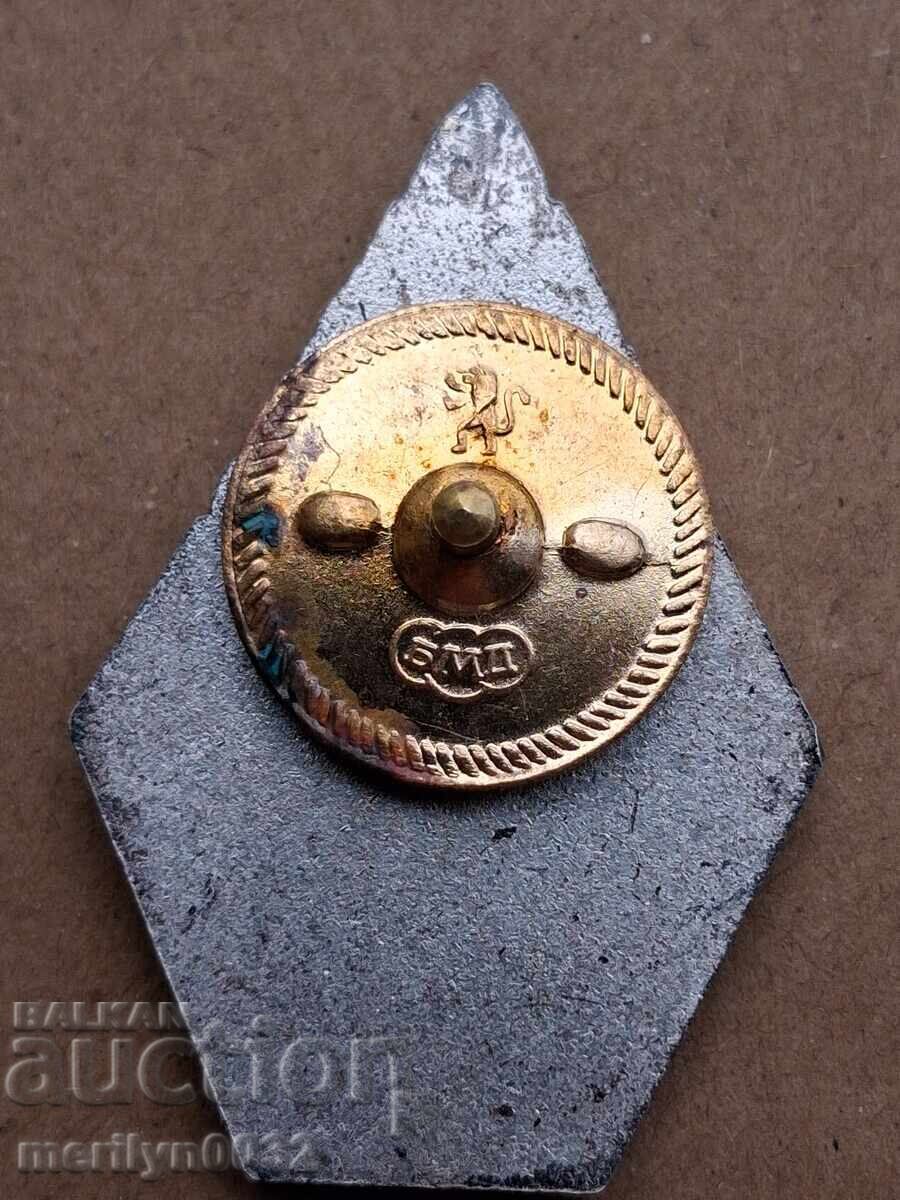 Auction  BG Breast Badge Enamel Aviation BGA Bezavariynik Badge