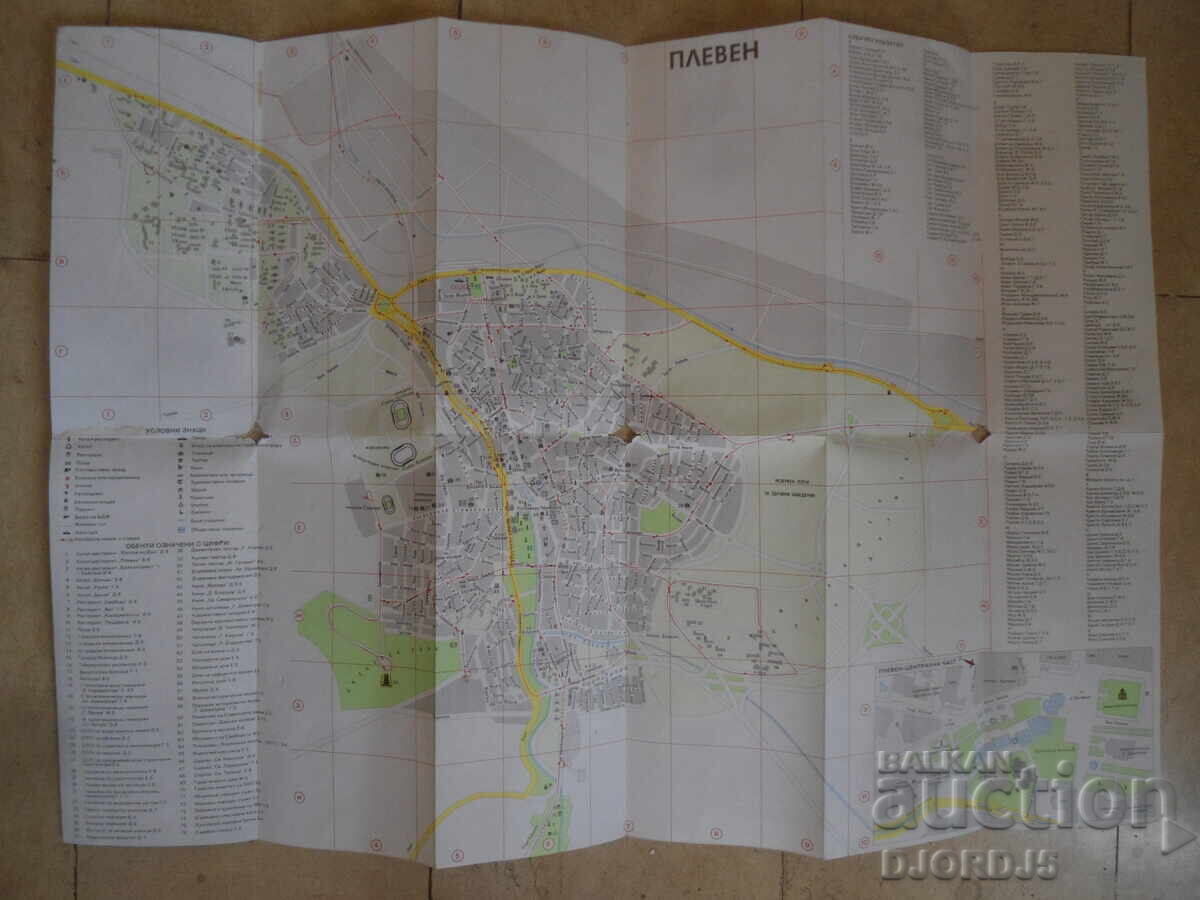 Licitație PLEVEN, Plan - indicator