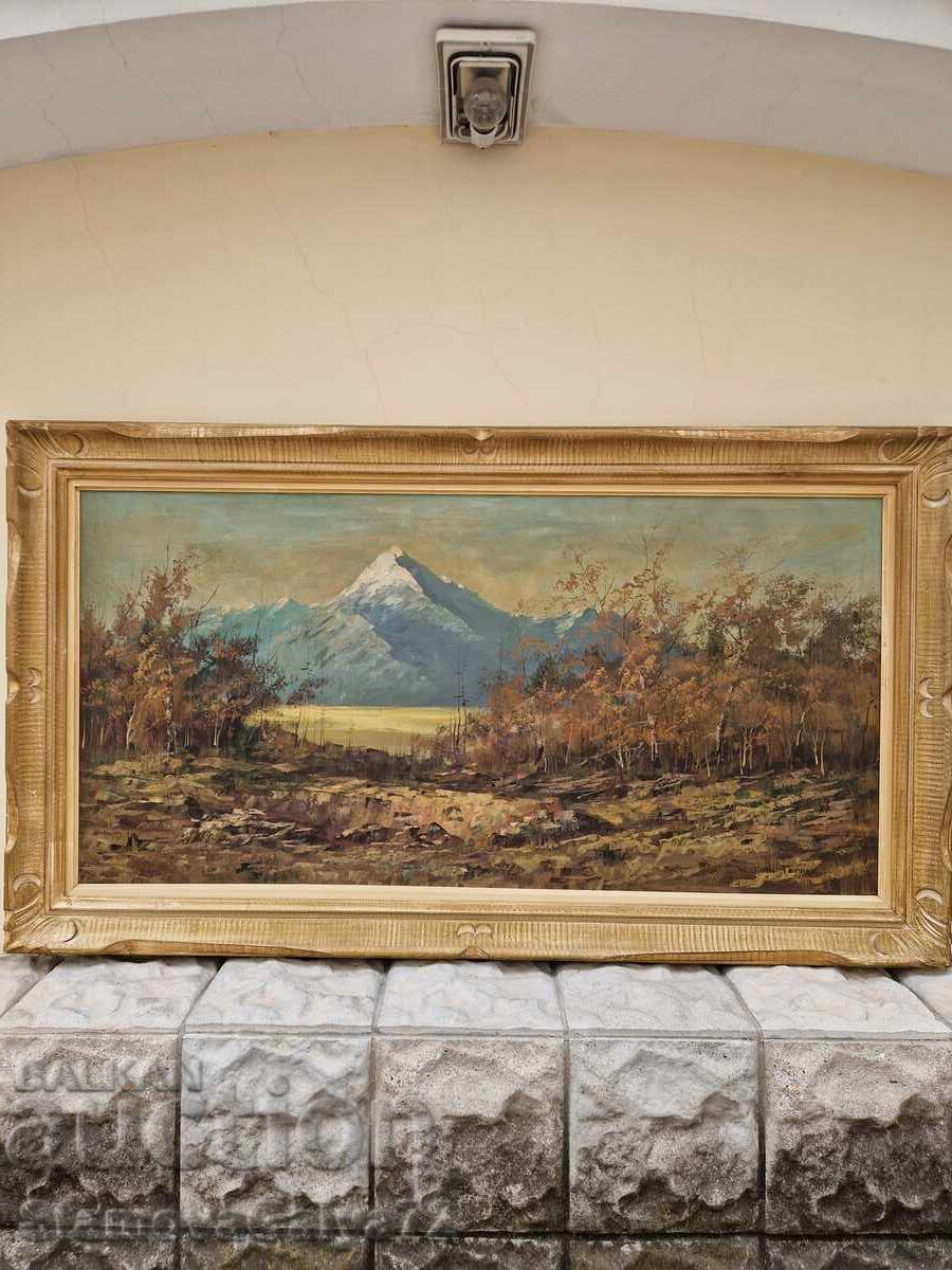 Μοναδικός παλιός πίνακας ζωγραφικής από μάστορα, λάδι σε καμβά με τιμή 893.00 BGN | € 456.58