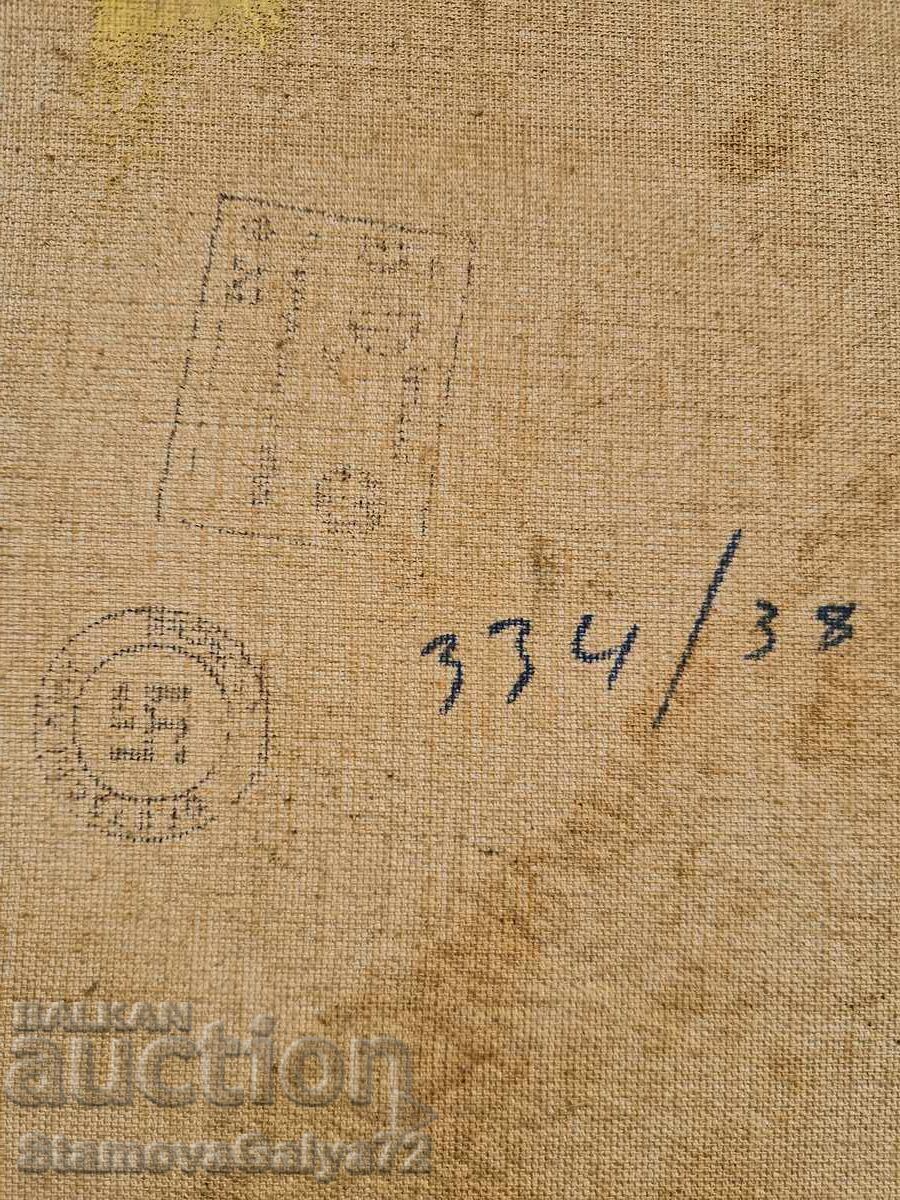 Μοναδικός παλιός πίνακας ζωγραφικής από μάστορα, λάδι σε καμβά - 7