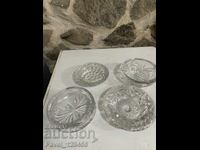 Căștiere grele, de cristal 4 buc