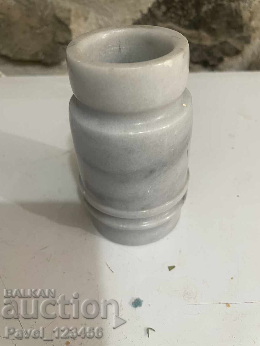 Μαρμάρινο βάζο/κηροπήγιο