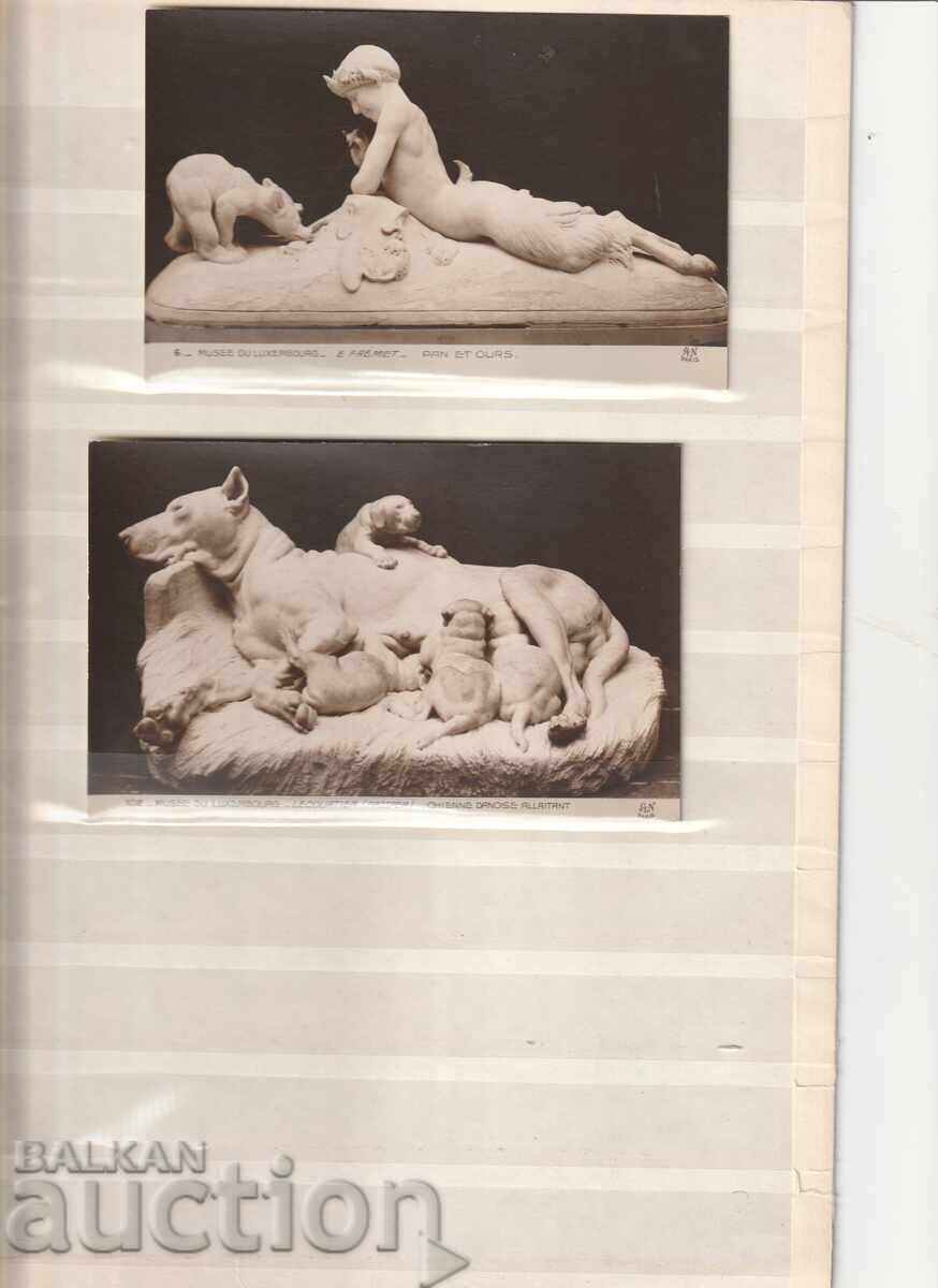 PC - 2 bucăți de la Muzeul Luxemburg PC - 2 bucăți de la Muzeul Luxemburg