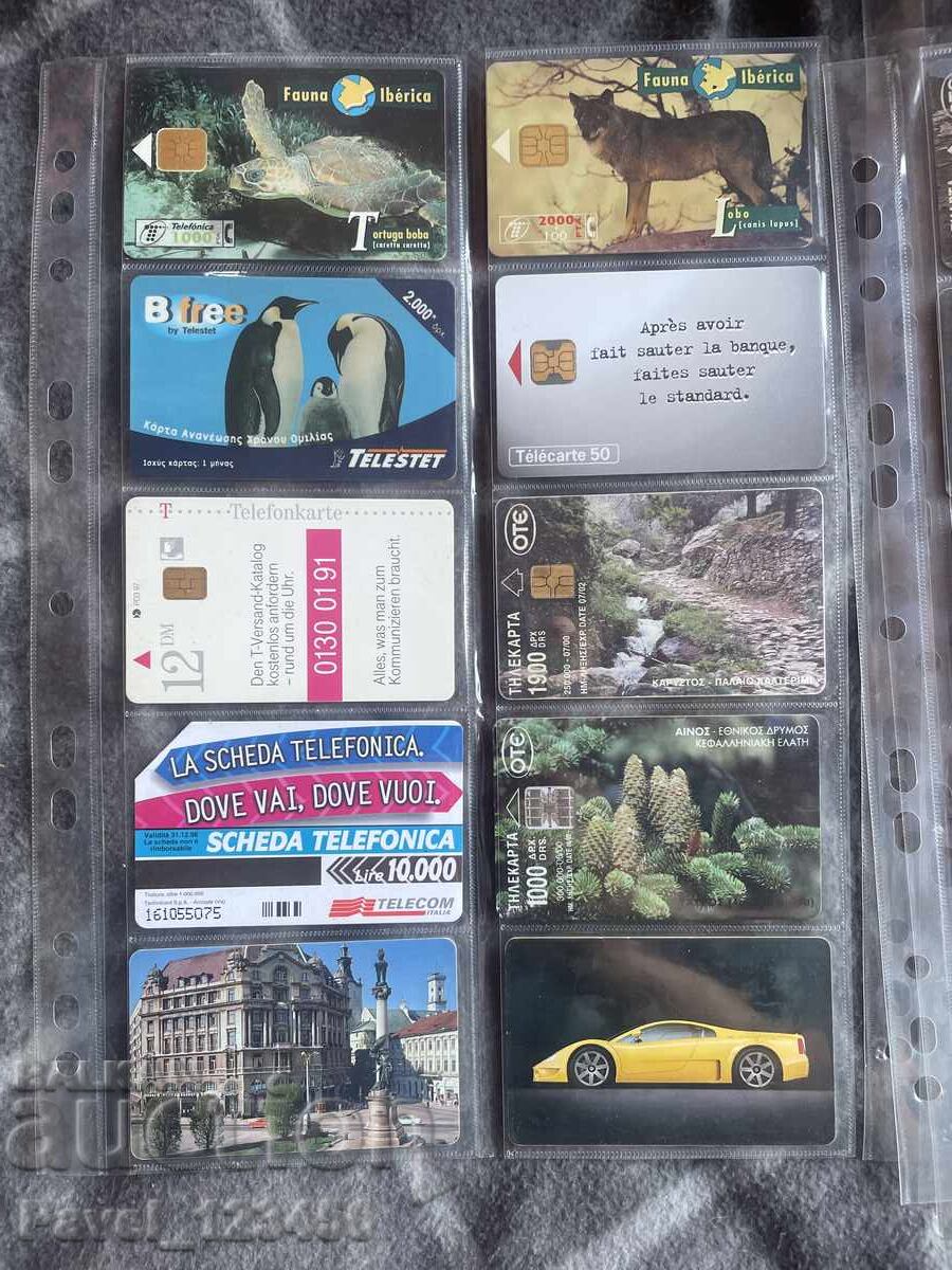 Foreign phonograph records for one lev