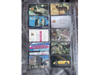 Ξένες τηλεκάρτες προς 1 λέβα