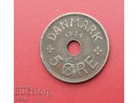 Danemarca - 5 øre 1934