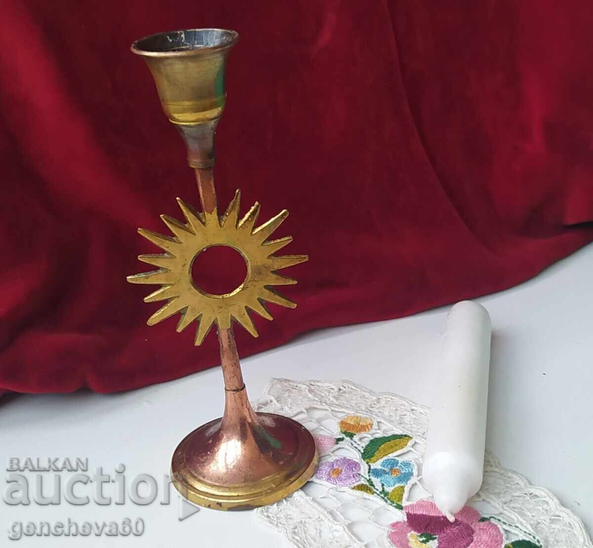 Παράδοση Χάλκινο κηροπήγιο "Ήλιος"