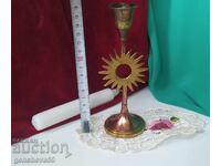 Bronze Candlestick "Sun"