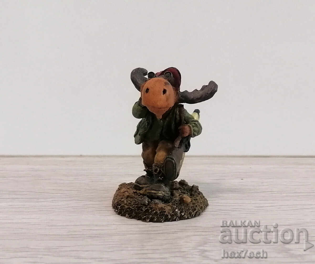 Παράδοση ❤️ ⭐ Παλαιό ειδώλιο τάρανδου από Νορβηγία ⭐ ❤️