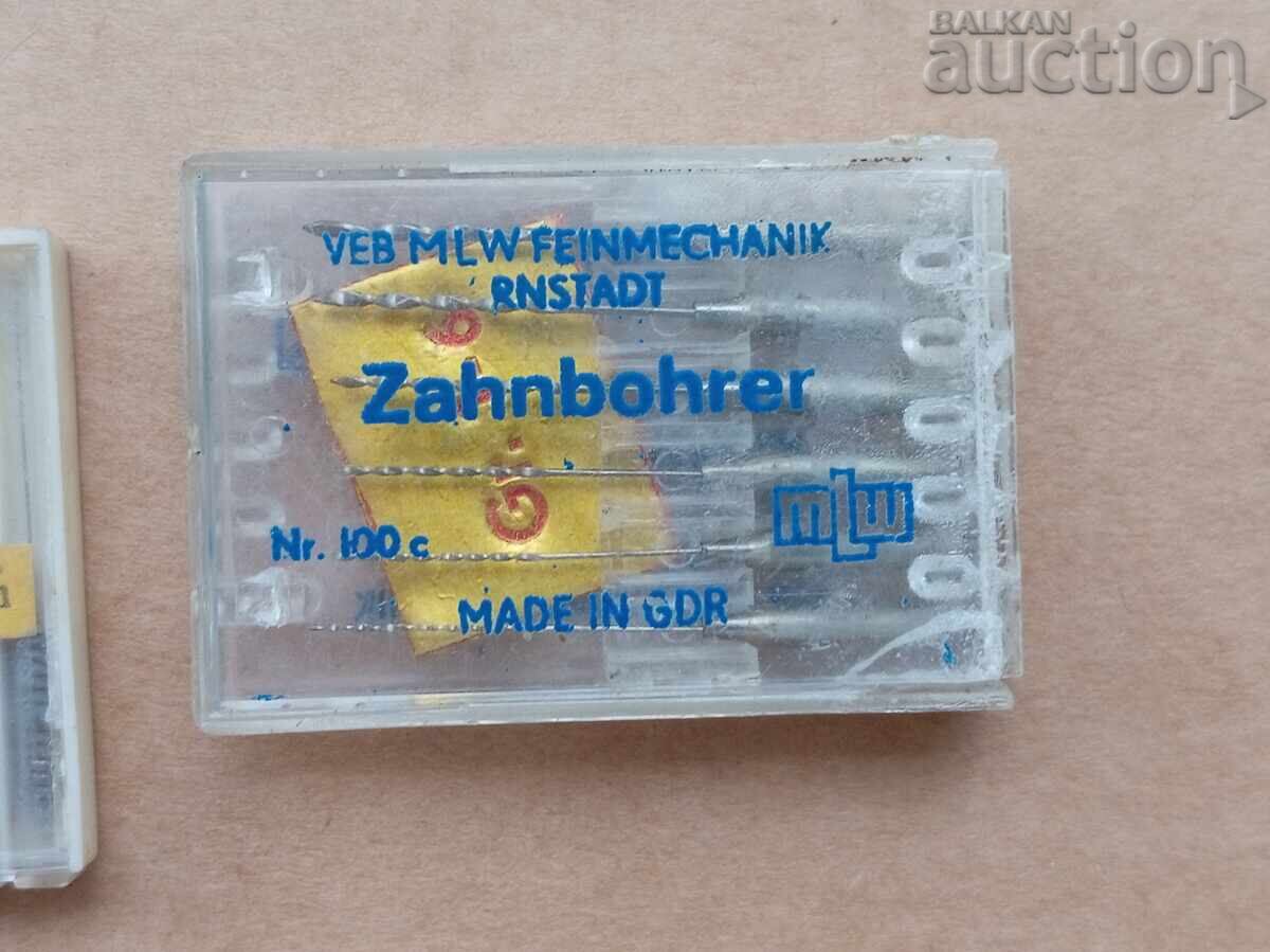 Licitație Ace vechi de stomatologie, freze, burghie