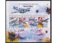 Bloc timbrat Avioane 2020 din São Tomé și Príncipe