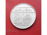 Остров Аруба-2,5 гулдена 1986-мн.рядка