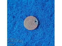 Стара монета ползвана за накит