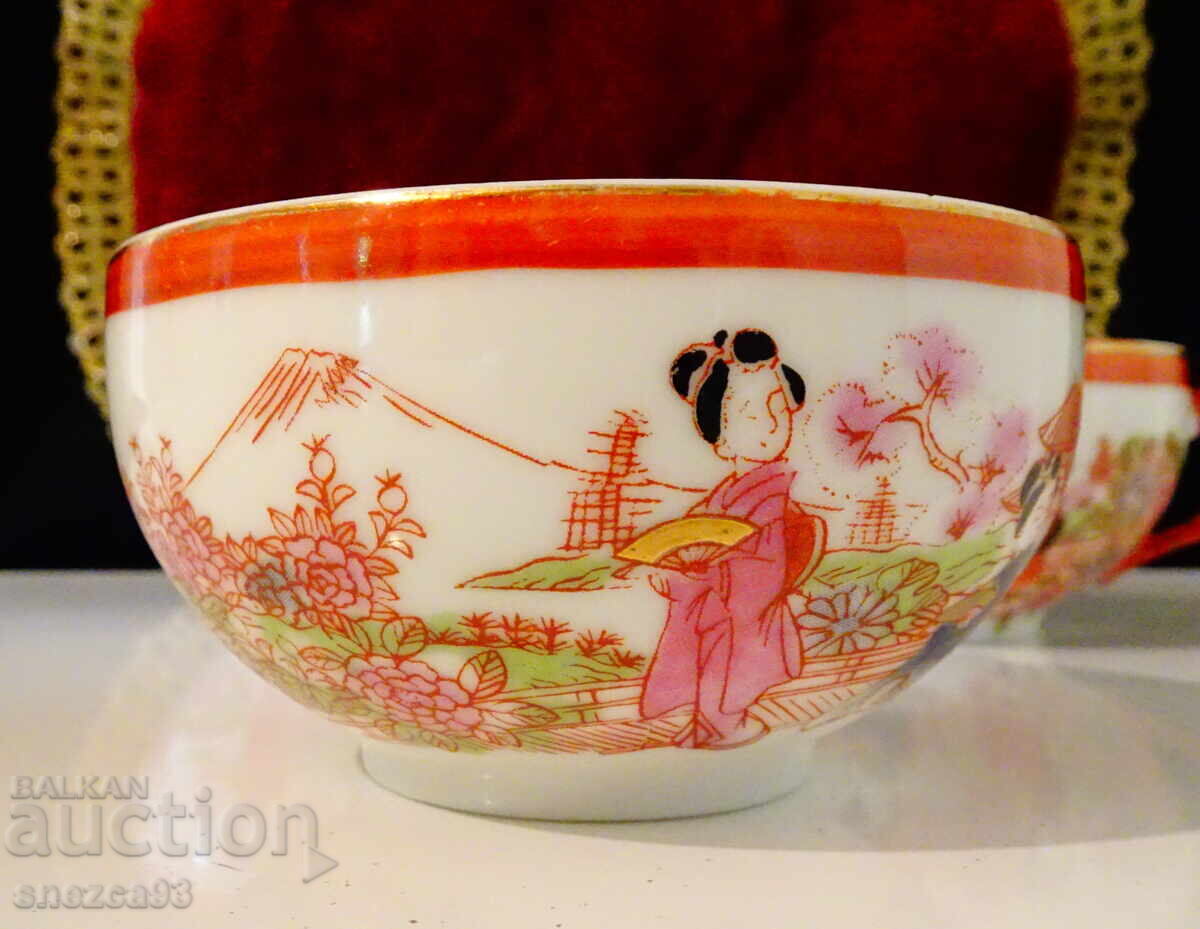 Licitație Ceașcă porțelan os japonez 58 gr., aur