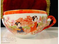 Ceașcă porțelan os japonez 58 gr., aur