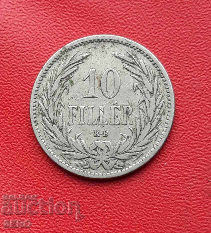 Австро-Унгария-10 филера 1893 Австро-Унгария-10 филера 1893