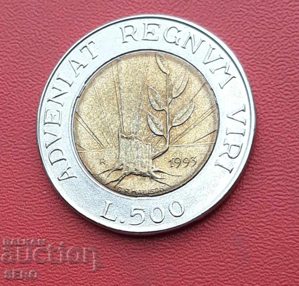 Сан Марино-500 лири 1993