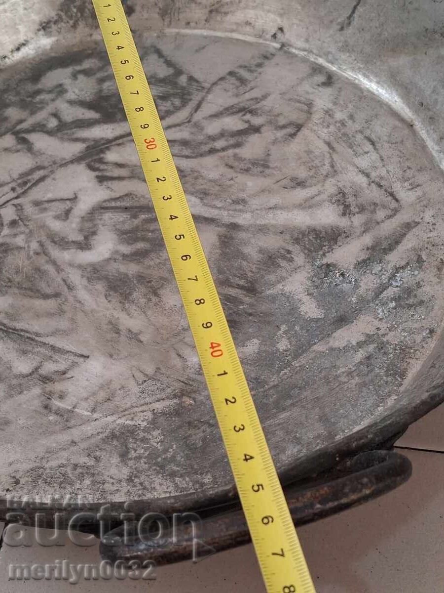 Бакърена тава, меден съд, бакър, сахан, мед, тиган, тас - 5