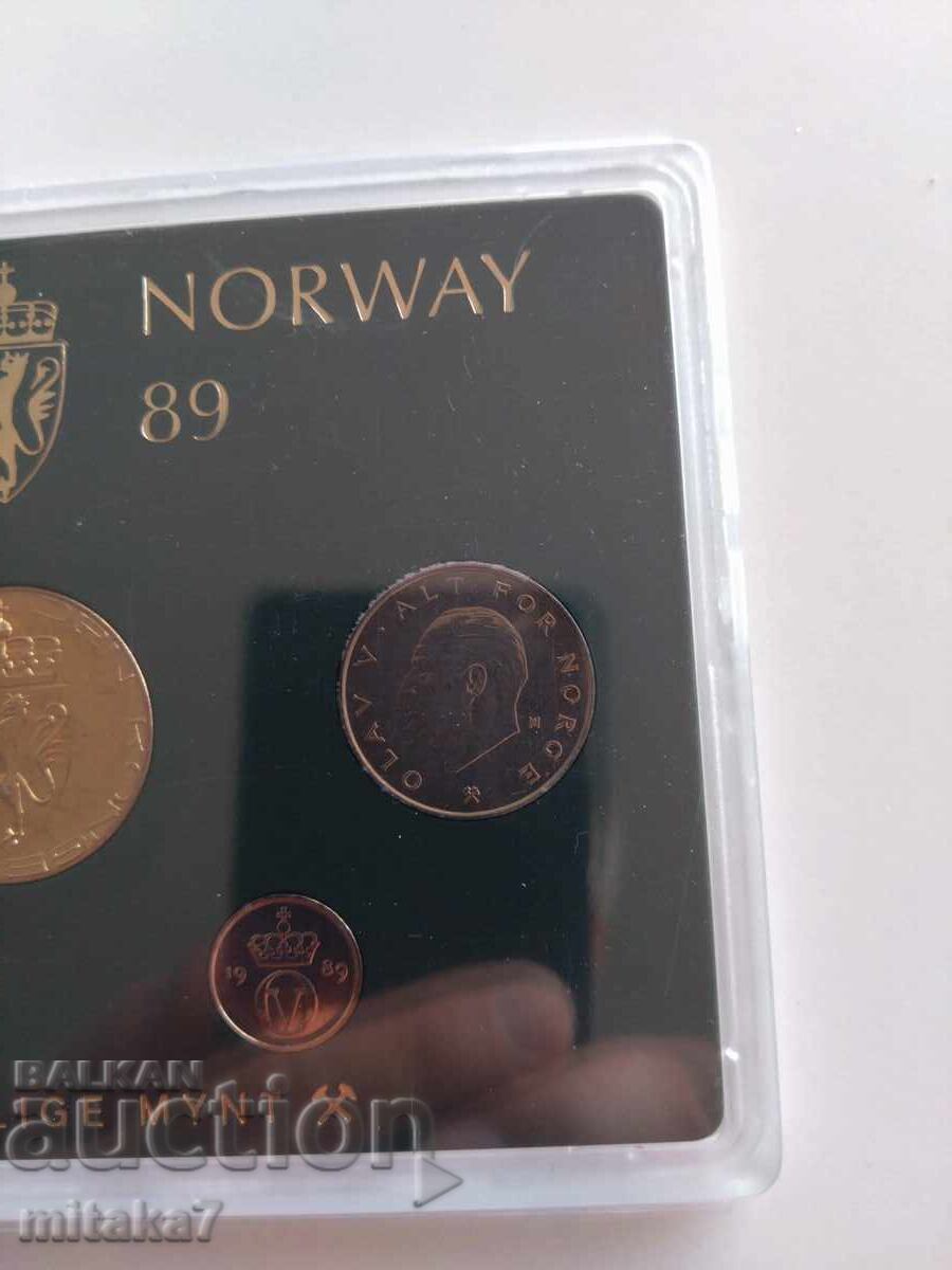 Аукцион Сет монети, Норвегия, 1989г. Аукцион Сет монети, Норвегия, 1989г.
