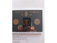 Сет монети, Норвегия, 1989г.