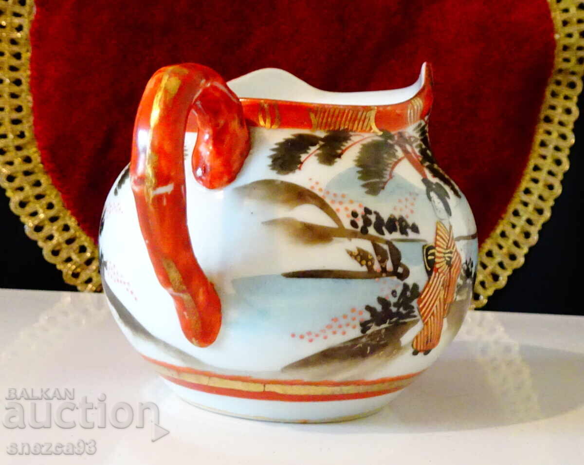 Παράδοση Κανά, κανατάκι ιαπωνικής πορσελάνης Kutani, χρυσός