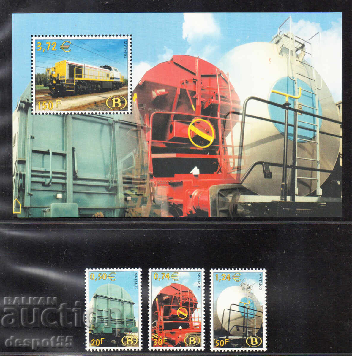 2000. Belgium. Freight traffic + Block