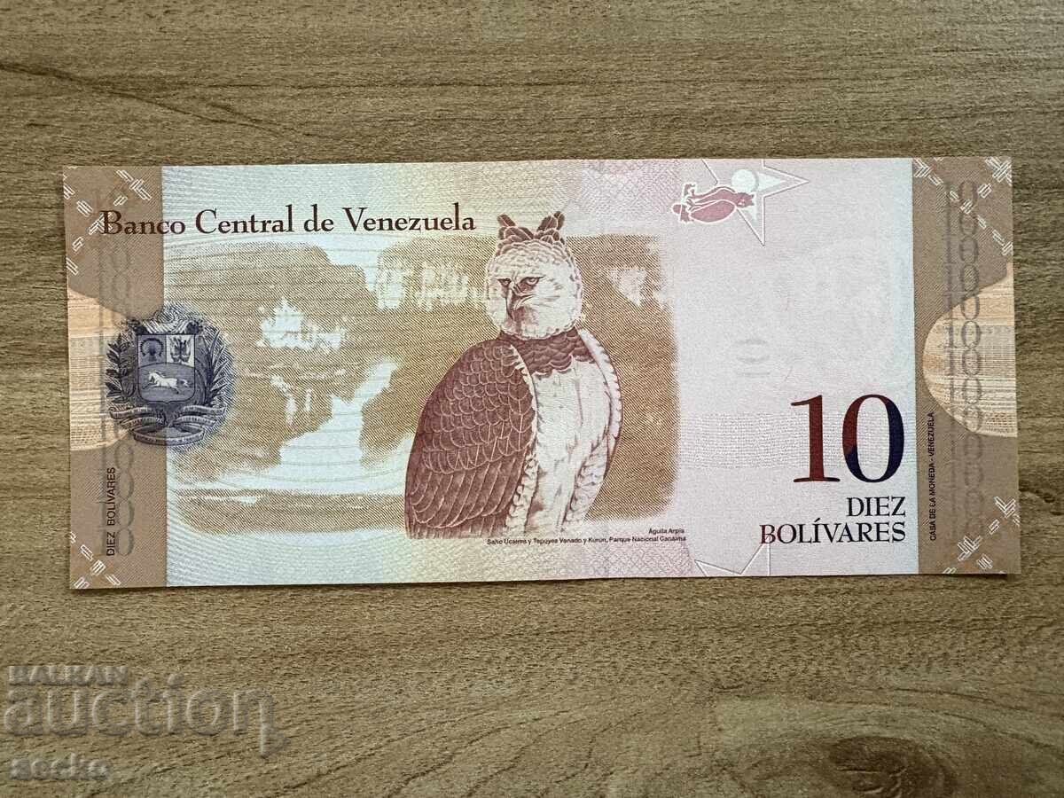 Βενεζουέλα - 10 μπολίβαρ (2014) UNC με τιμή 2.90 BGN | € 1.48 Βενεζουέλα - 10 μπολίβαρ (2014) UNC με τιμή 2.90 BGN | € 1.48