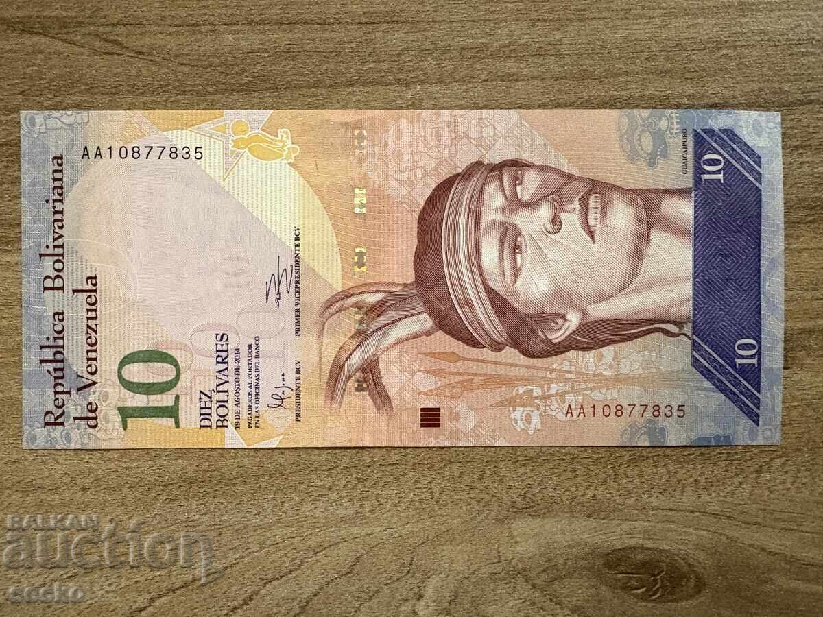 Βενεζουέλα - 10 μπολίβαρ (2014) UNC Βενεζουέλα - 10 μπολίβαρ (2014) UNC