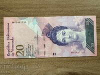 Βενεζουέλα - 20 Μπολίβαρ (2013) UNC