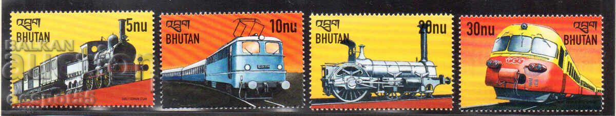 1999. Βέλγιο. Τρένα. Μπλοκ